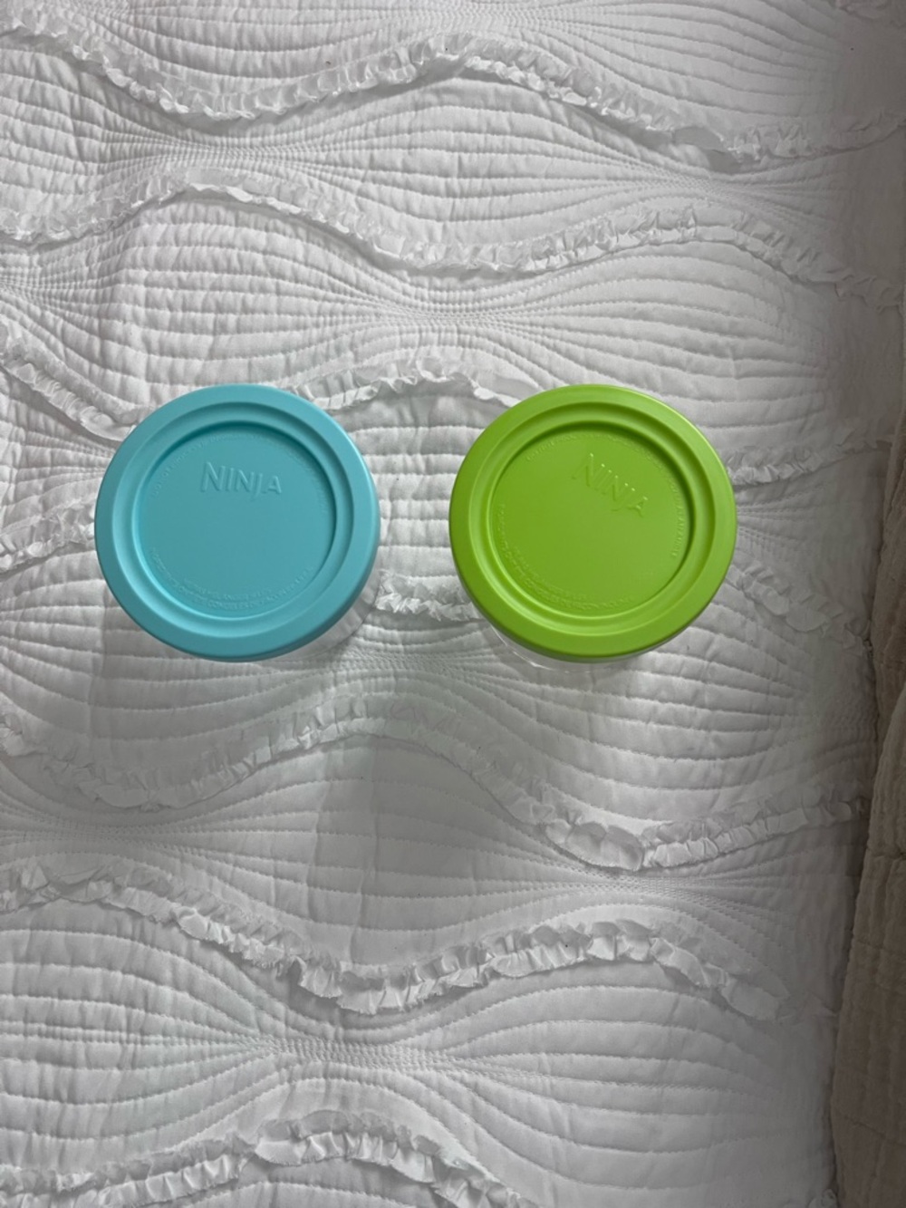 Ninja Creami containers - Aqua & Lime